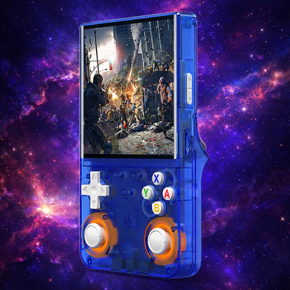 R36 Ultra 2025 Open Source R36S Video Game Console Linux System 4.0 Inch IPS Screen  Portable Pocket Video Player 64G best Games