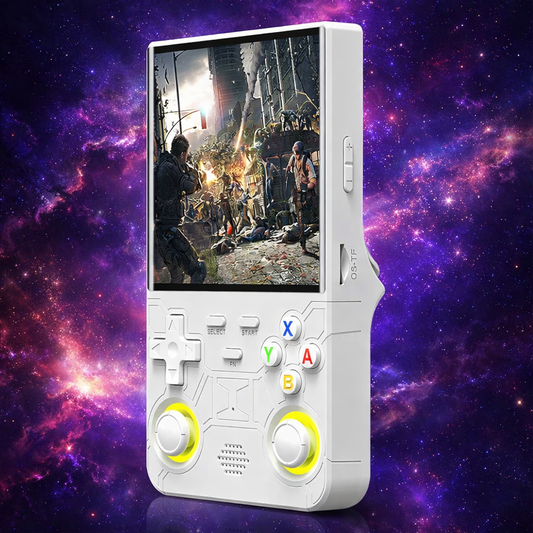 Consola de videojuegos R36 Ultra 2025 de código abierto R36S, sistema Linux, pantalla IPS de 4,0 pulgadas, reproductor de vídeo portátil de bolsillo, 64 GB, los mejores juegos