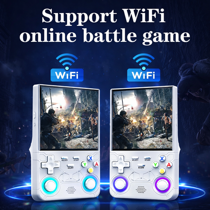 R36 Ultra 2025 Open Source R36S Video Game Console Linux System 4.0 Inch IPS Screen  Portable Pocket Video Player 64G best Games